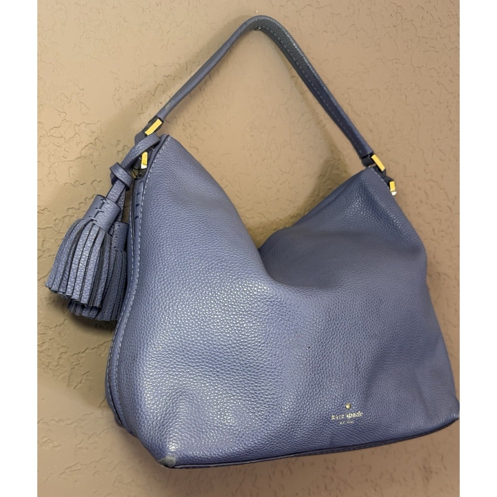 Kate Spade Orchard Street Small Natalya Shoulder Crossbody Handbag Periwinkle